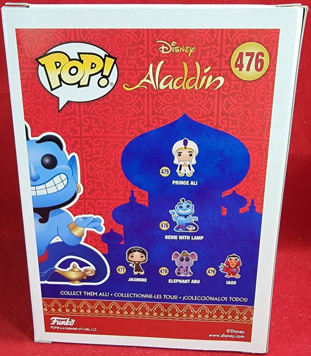 genie with lamp funko # 476 (nib)