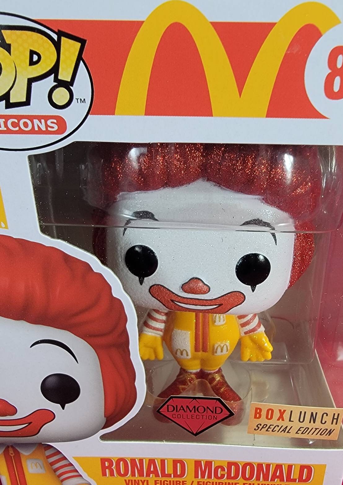 Ronald Mcdonald boxluch exclusive funko # 85 (nib)