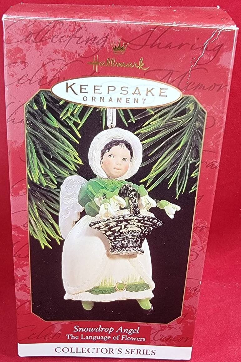 Brand new snowdrop angel hallmark keepsake 1997 (nib)
