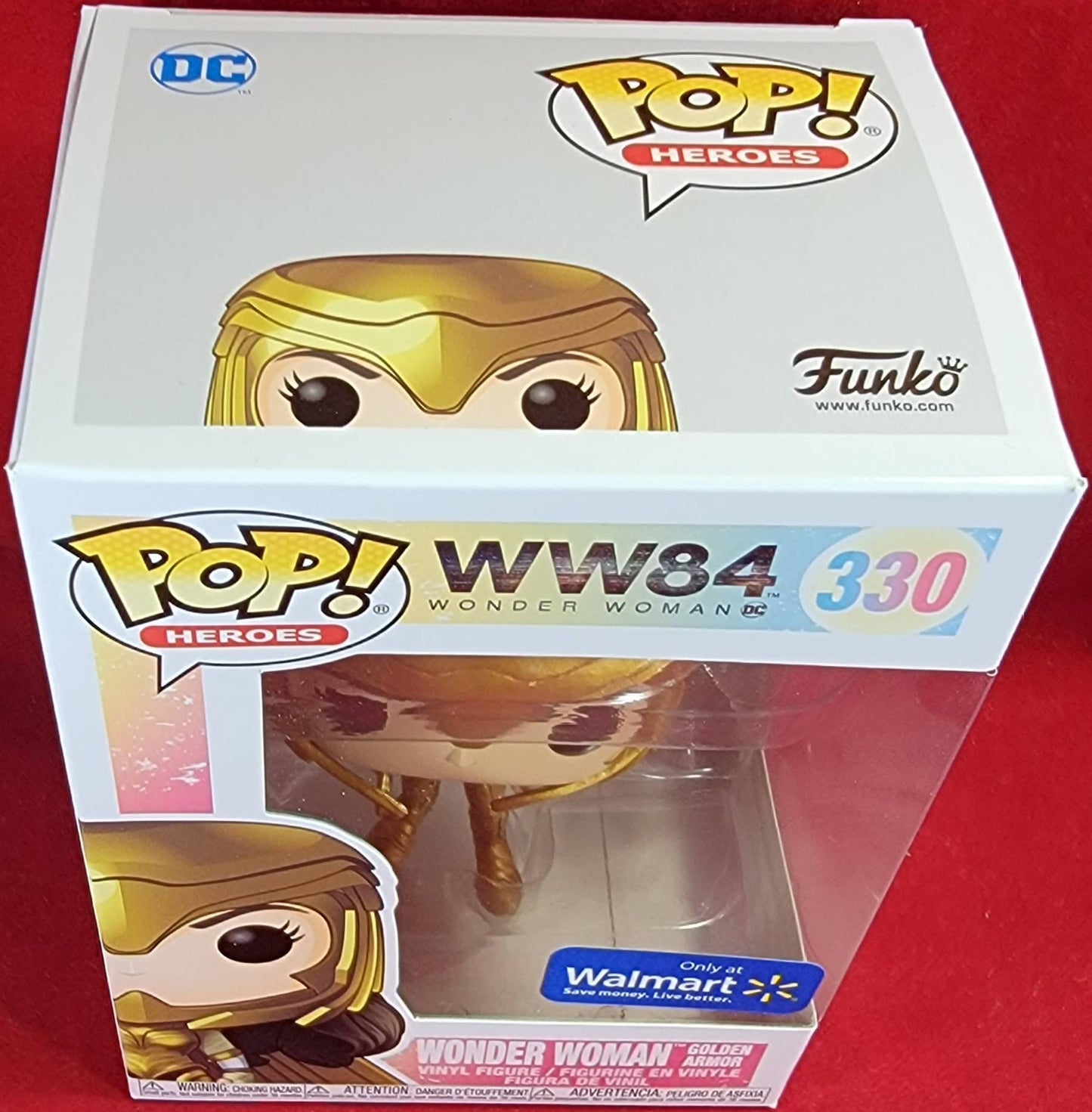 Wonder woman Wal-Mart exclusive funko # 330 (nib)