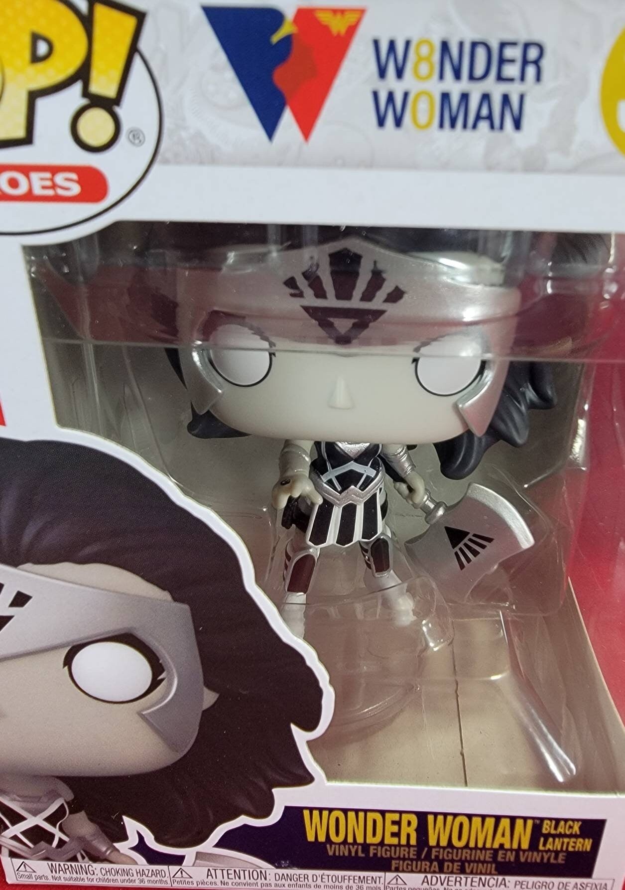 Wonder woman black lantern funko # 393 (nib)