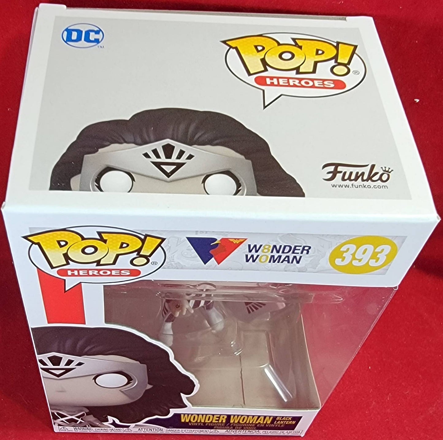 Wonder woman black lantern funko # 393 (nib)