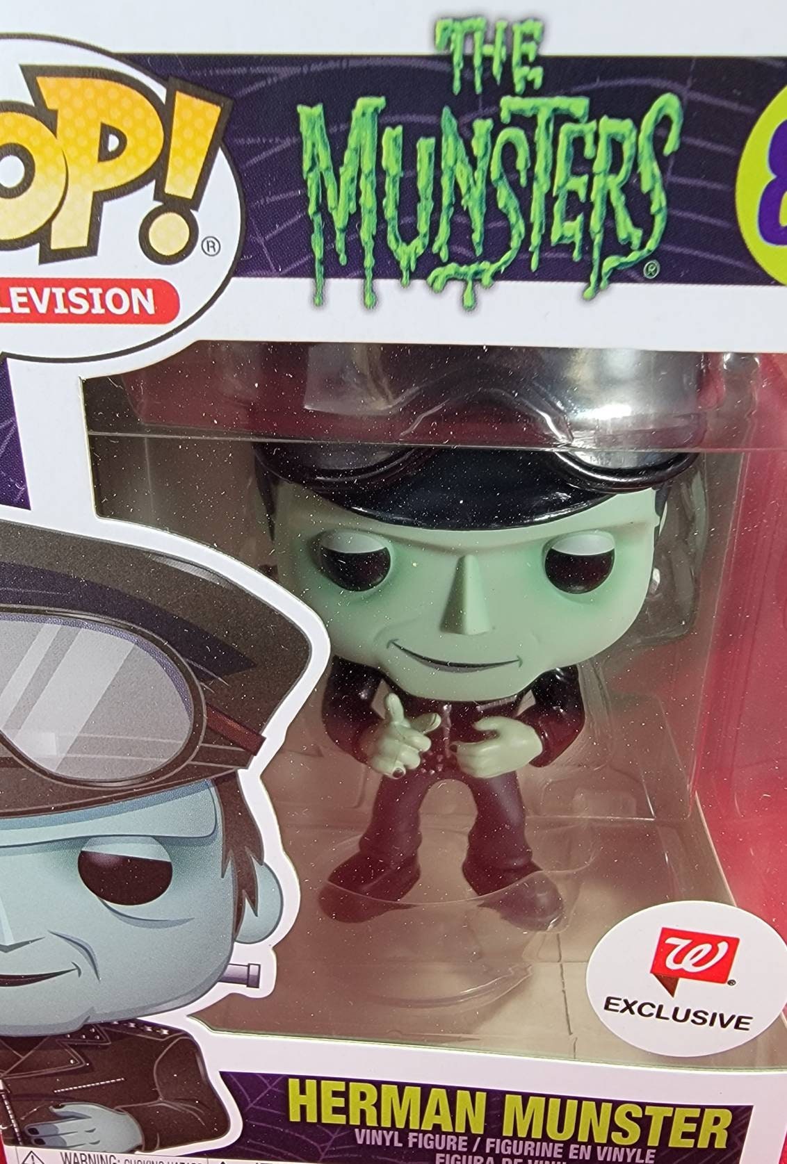Walgreens exclusive Herman Munster Biker funko # 868