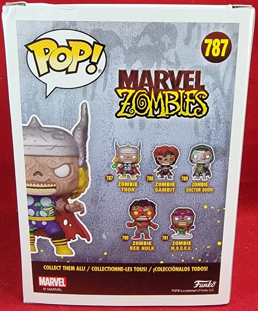 Marvel zombie thor entertainment earth Exclusive funko #787 (nib)