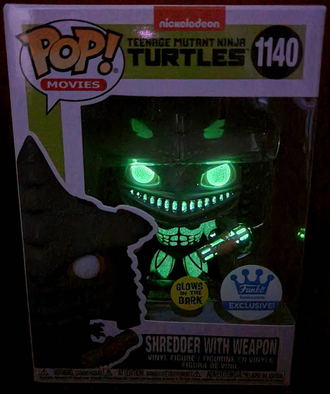 Shredder funko exclusive # 1140 funko (nib)