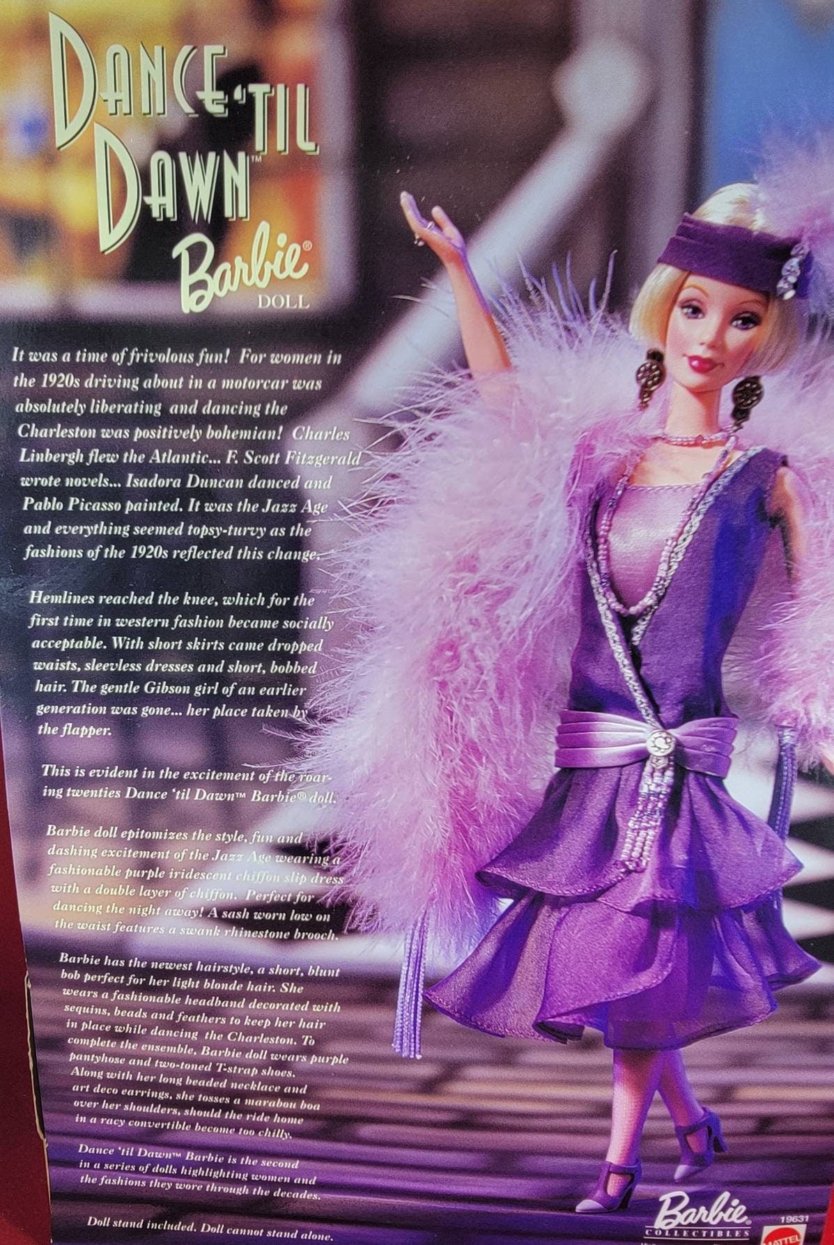 Dance 'till dawn barbie 1998 (nib)