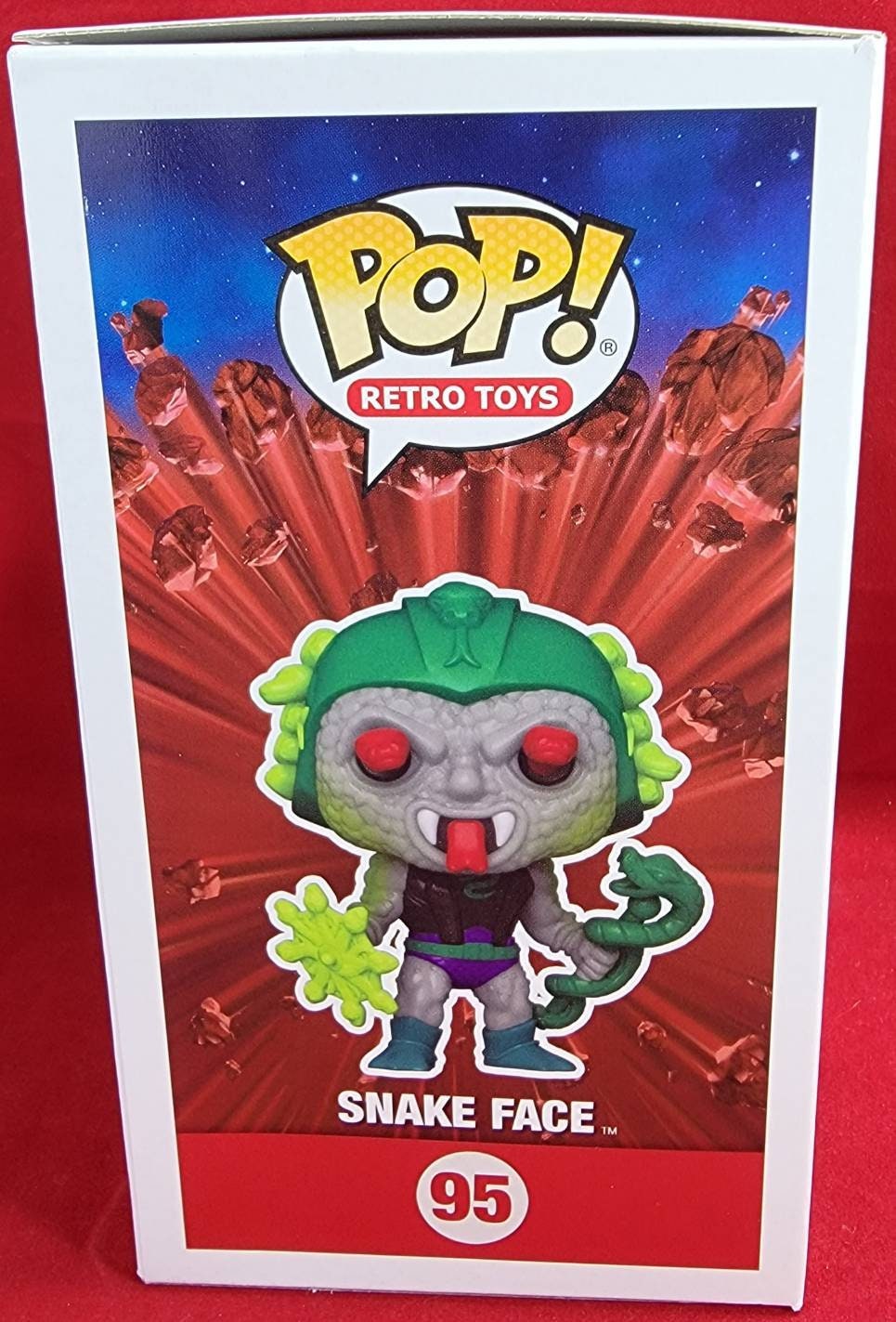 Snake face # 95 funko (nib)