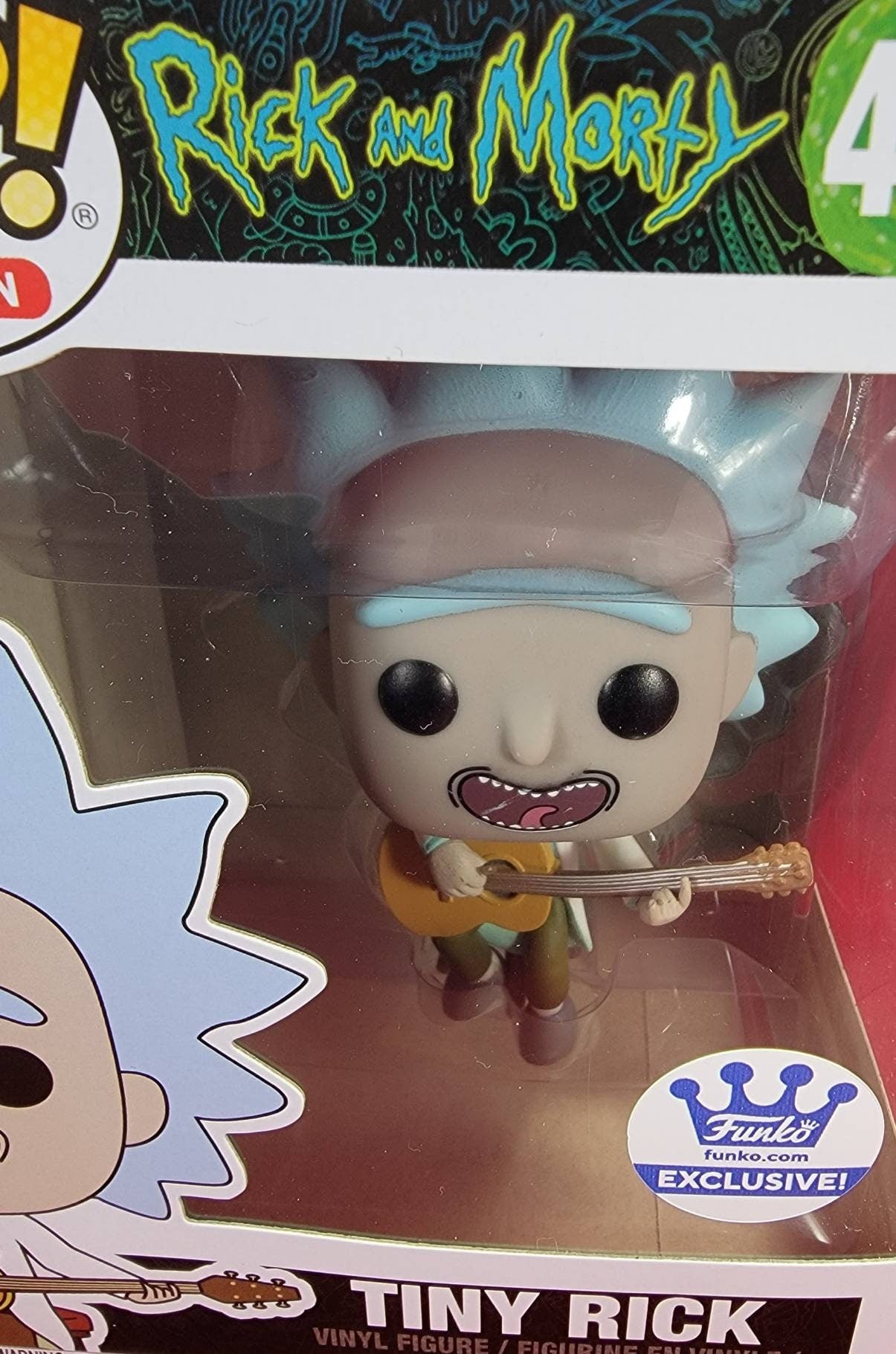 Tiny rick funko exclusive # 489 (nib)