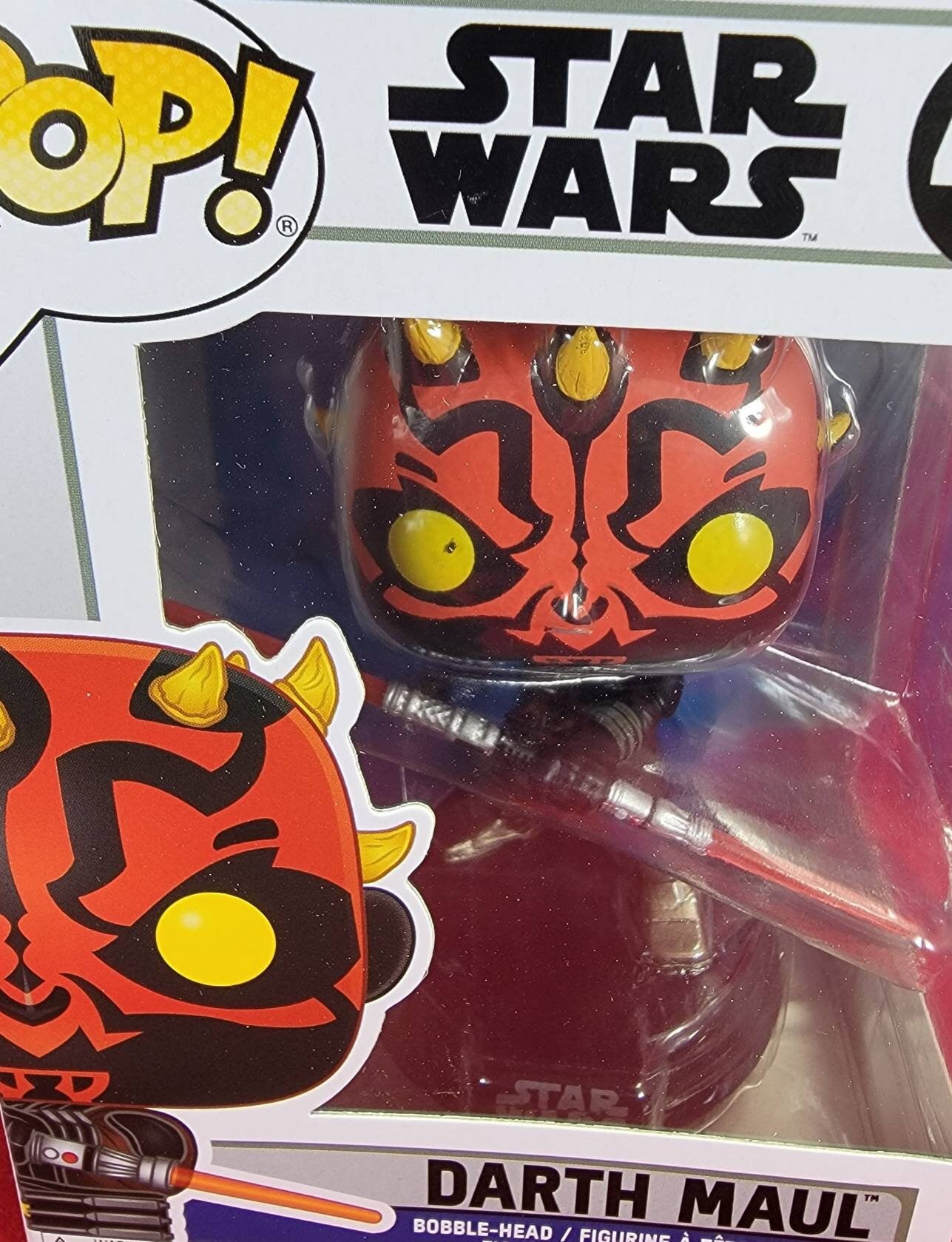 Star Wars Darth maul Funko # 410 (nib)