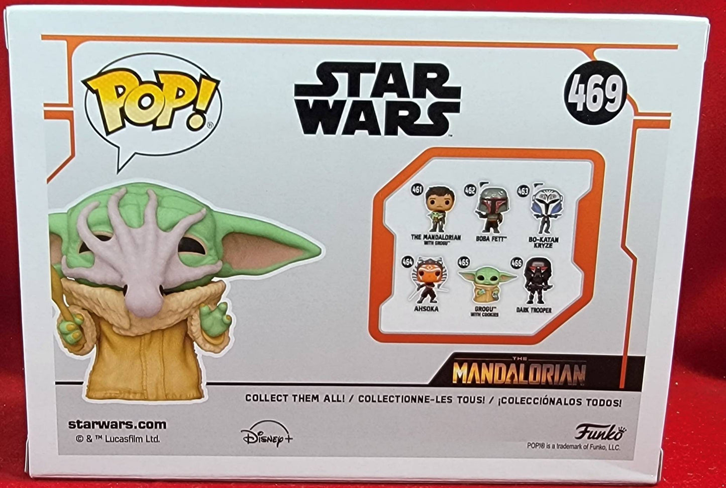 Grogu with squid target exclusive funko # 469 (nib)