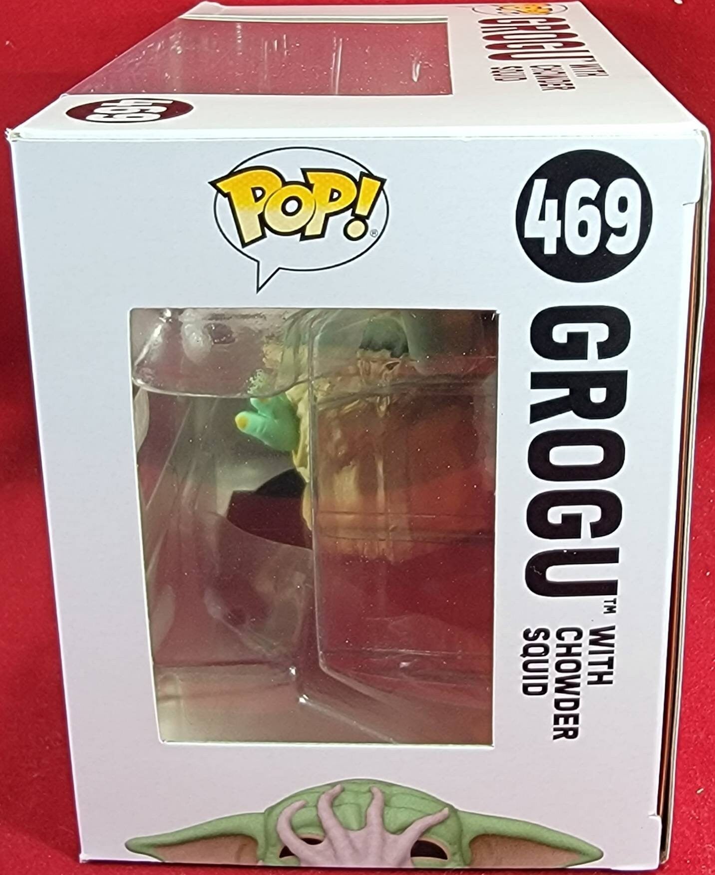 Grogu with squid target exclusive funko # 469 (nib)