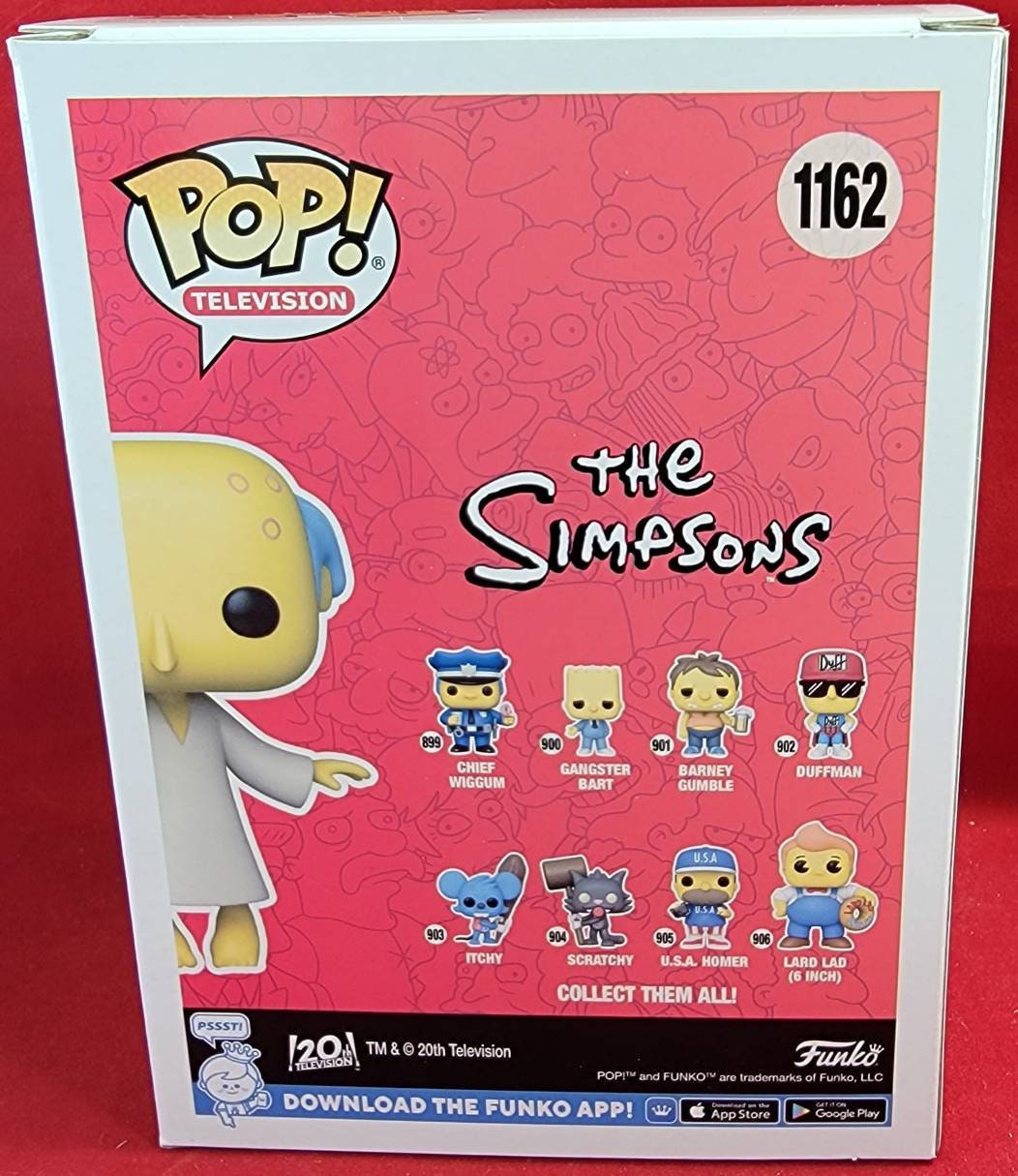 Simpson's glowing Mr. Burns px funko # 1162 (nib)