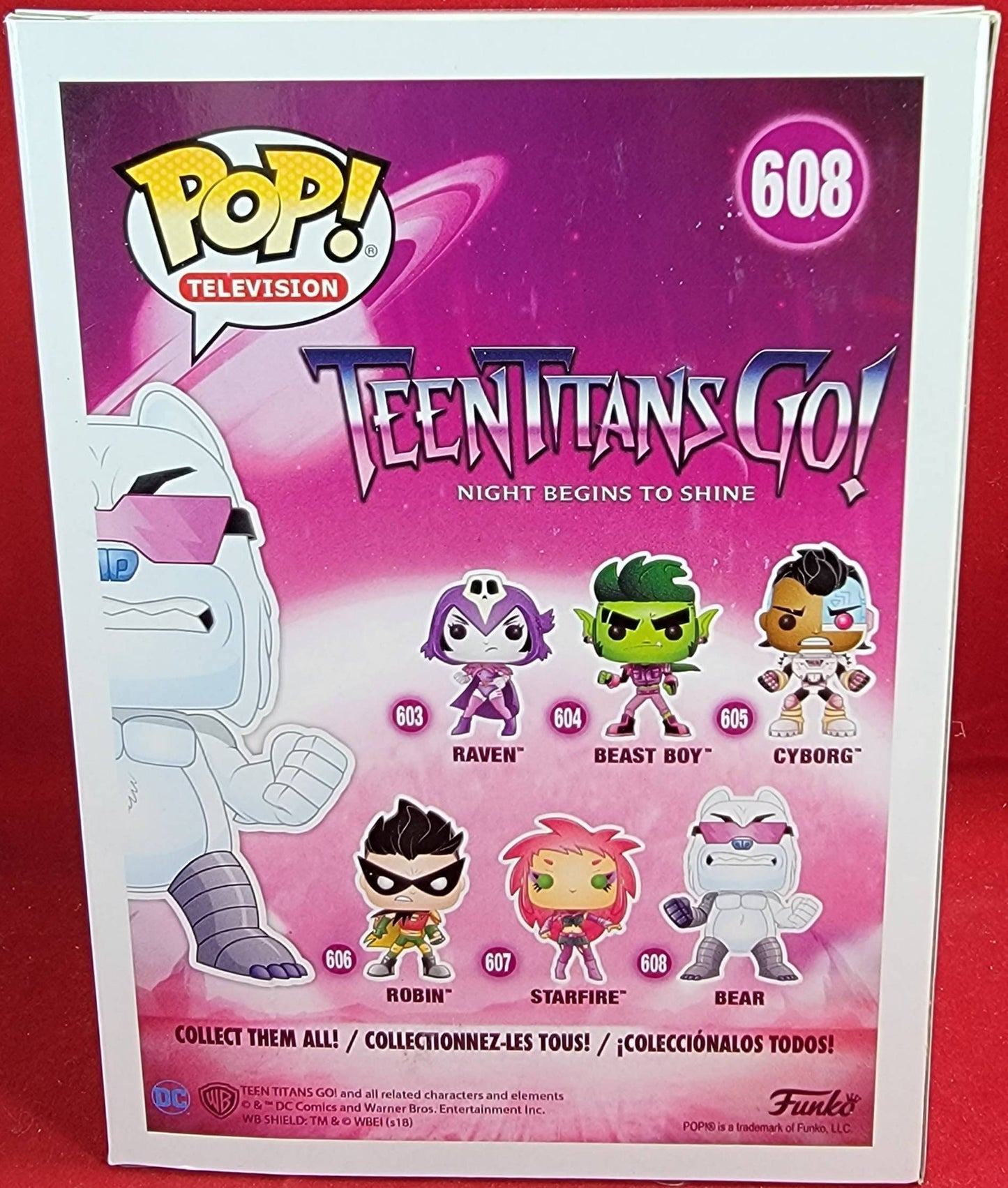 Toys r us exclusive bear 608 (nib)