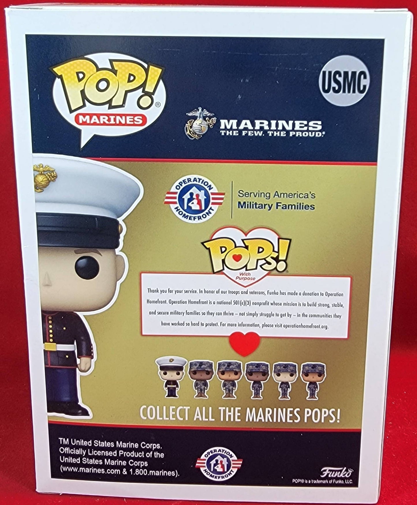 Marine funko # usmc (nib)