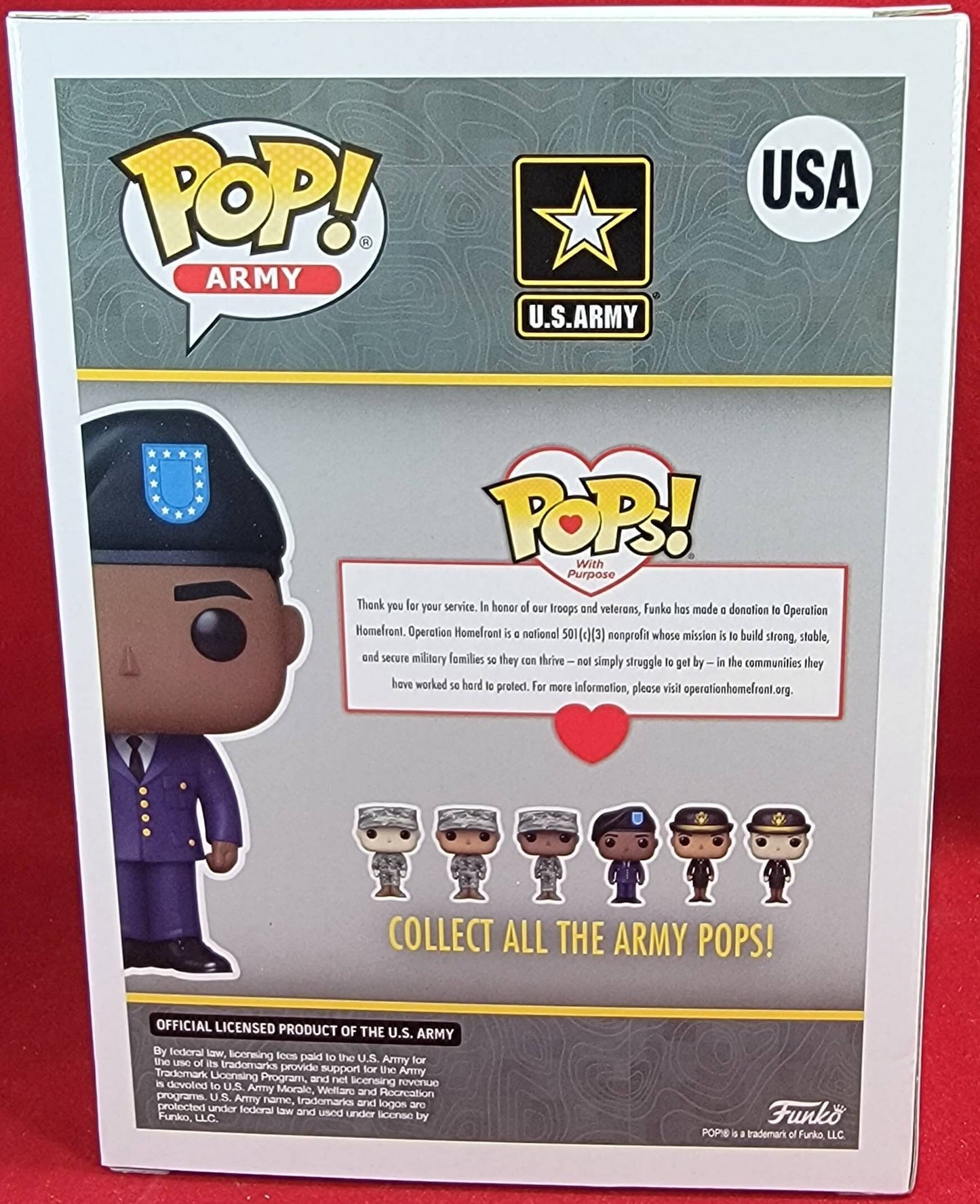 Solider funko # USA (nib)