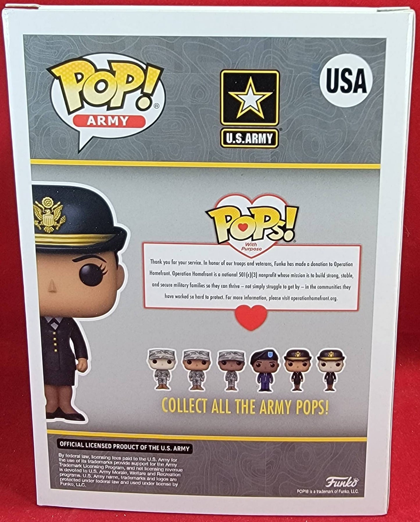 Solider funko # USA (nib)