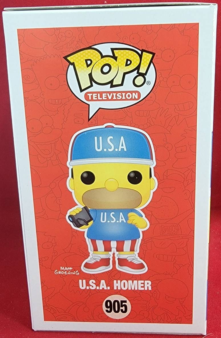 U.S.A Homer funko # 905 (nib)
