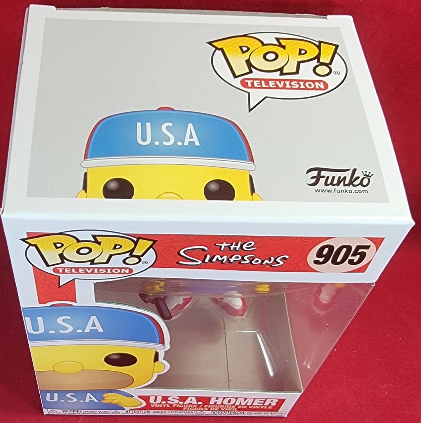 U.S.A Homer funko # 905 (nib)