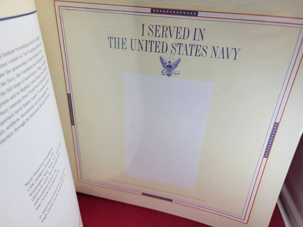 New United States Navy photo album