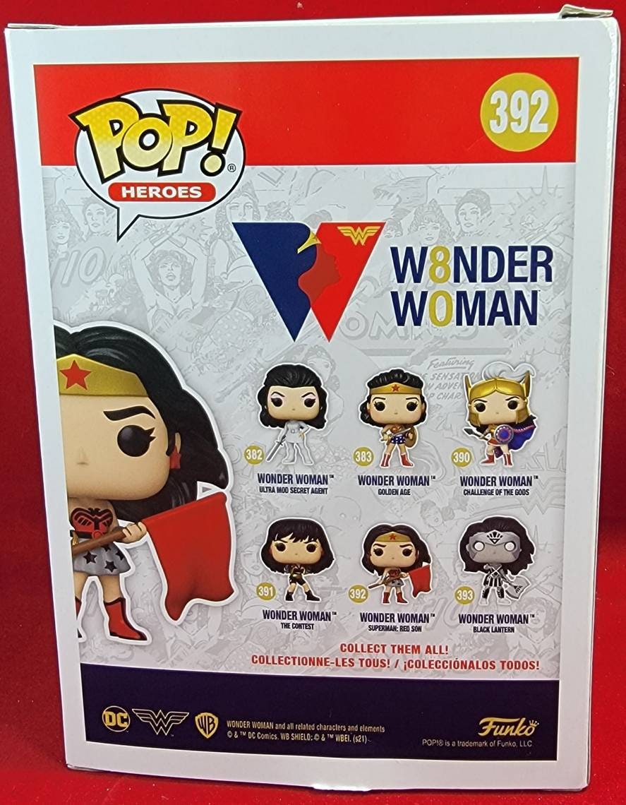 Wonder woman superman red son funko # 392 (nib)