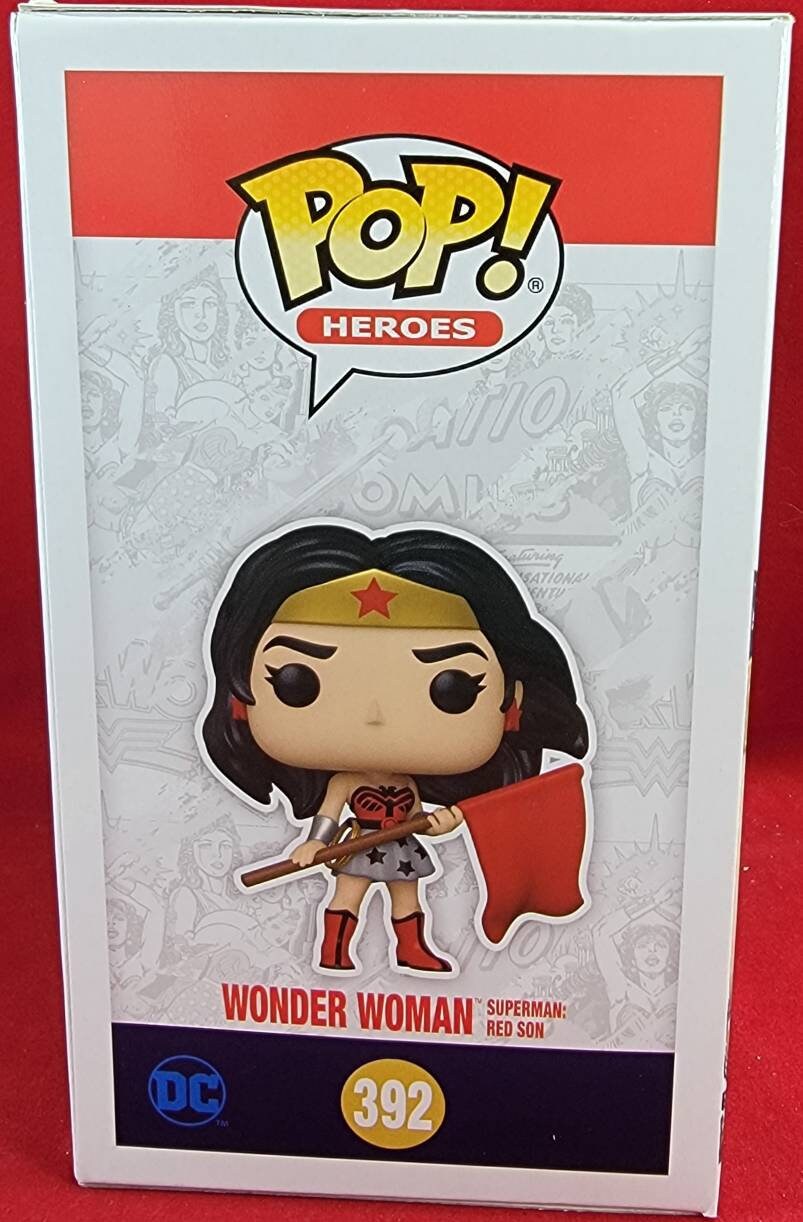 Wonder woman superman red son funko # 392 (nib)