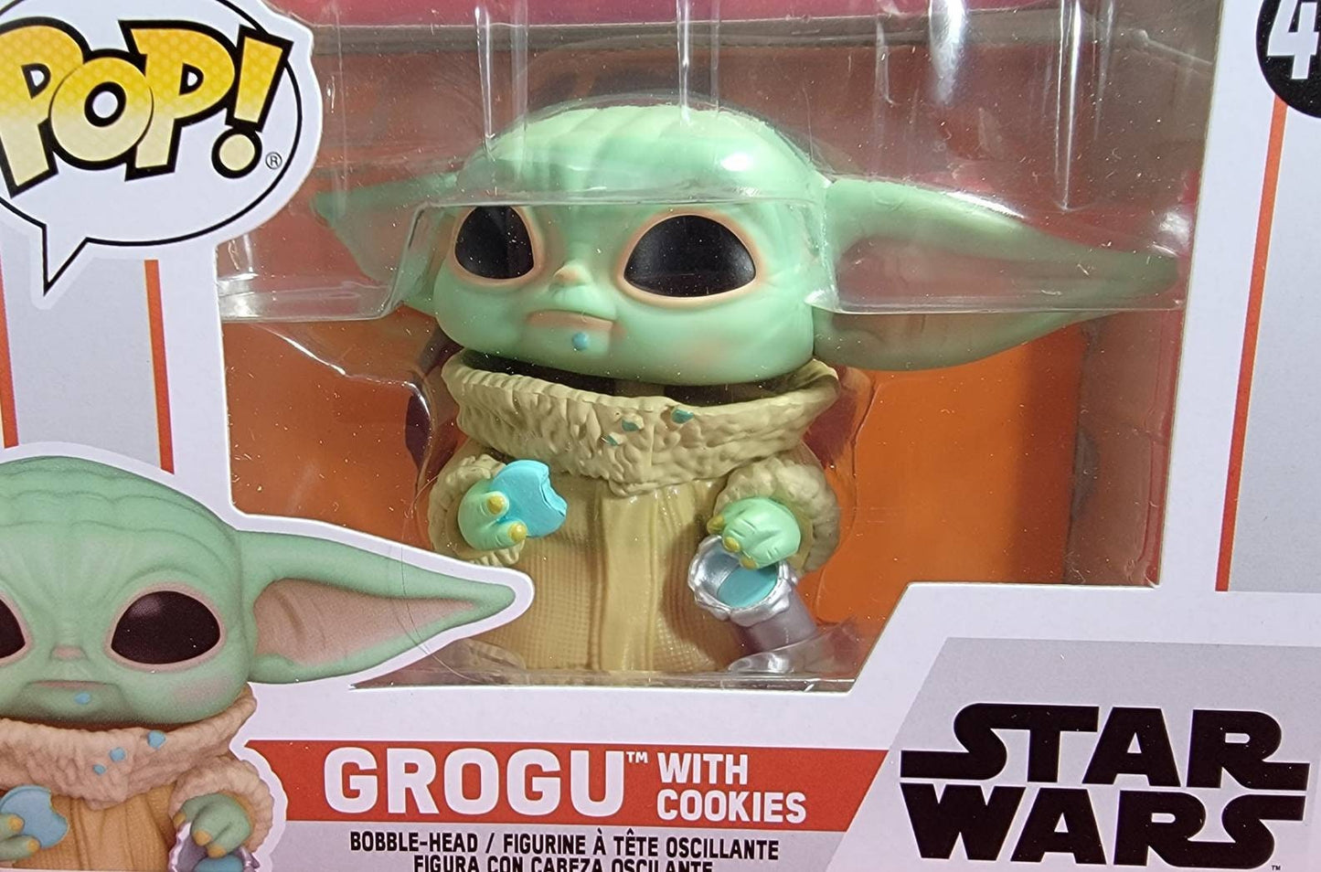 The grogu Mandolirian Funko # 465 Star Wars Pop