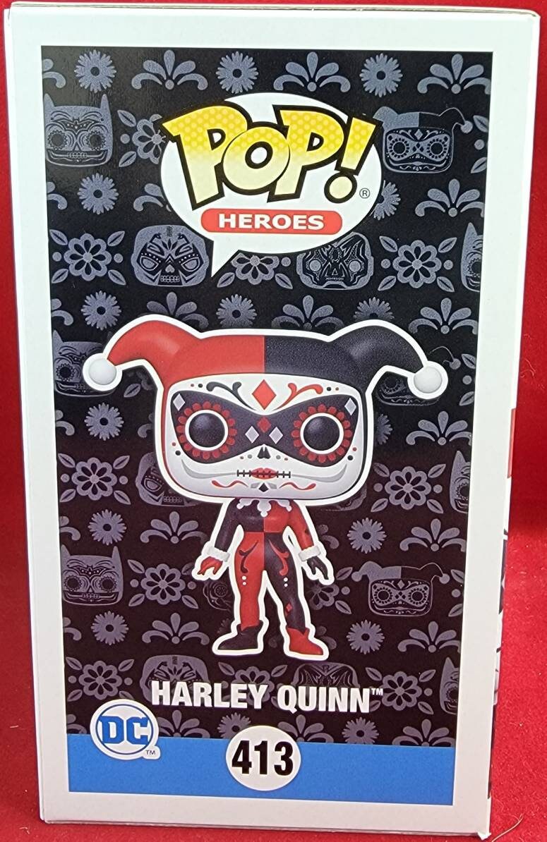 The harley quinn funko # 413 (nib)