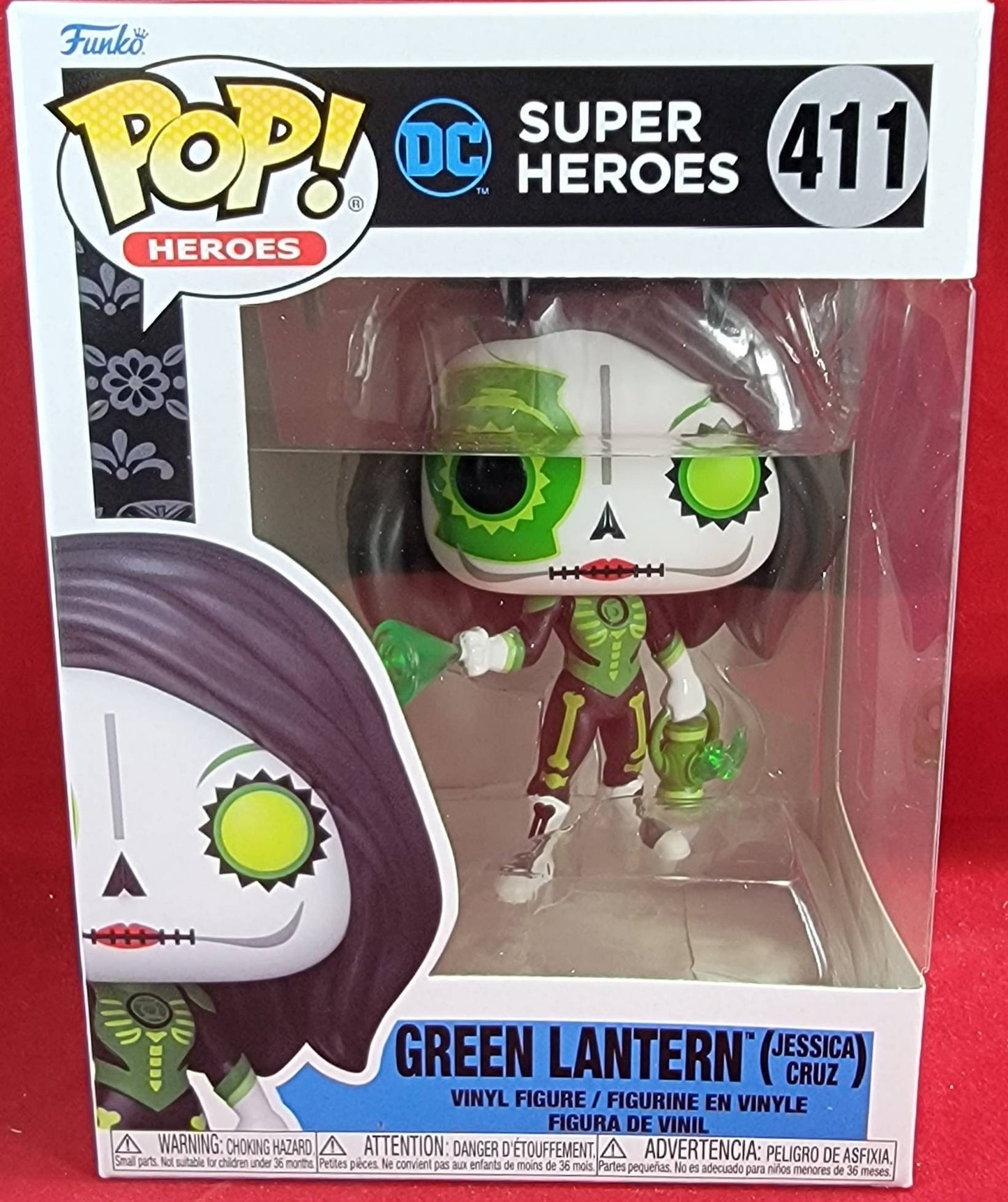 The green lantern jessica Cruz funko # 411 (nib)