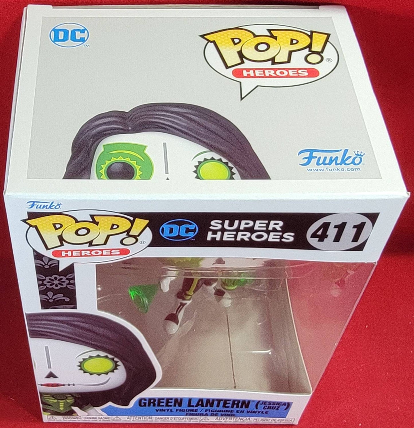 The green lantern jessica Cruz funko # 411 (nib)