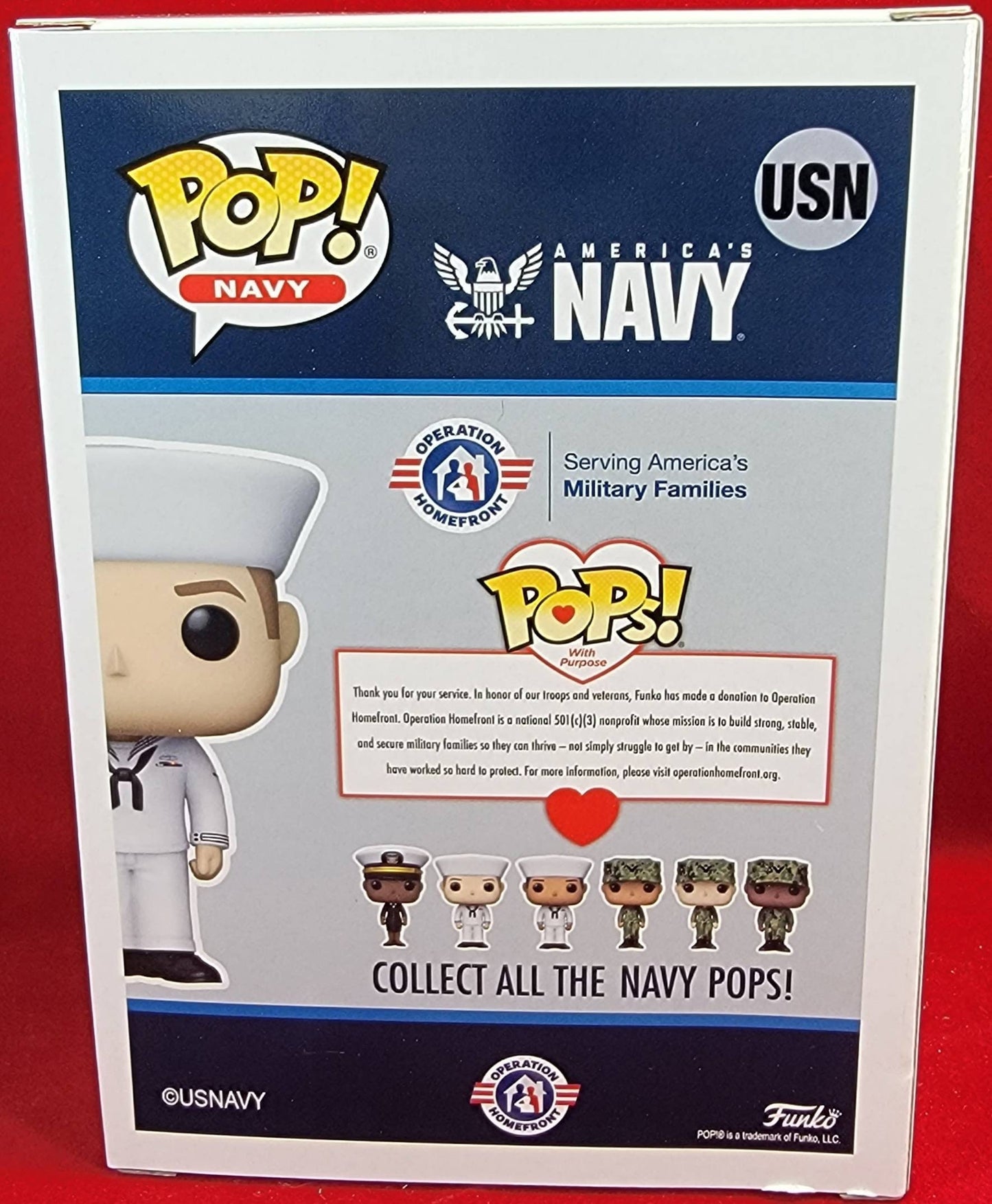 Sailor funko # usn (nib)