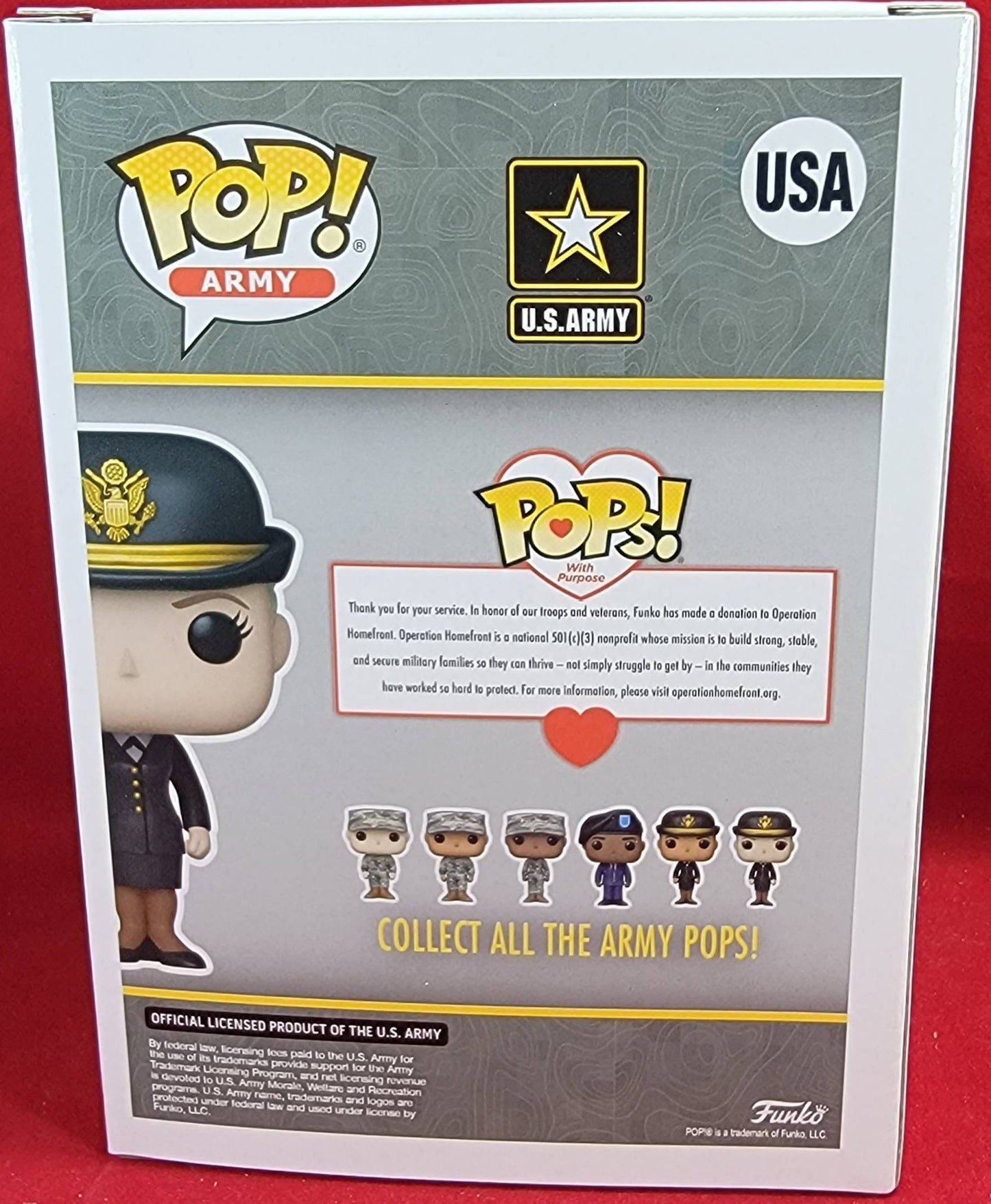Solider funko # USA (nib)