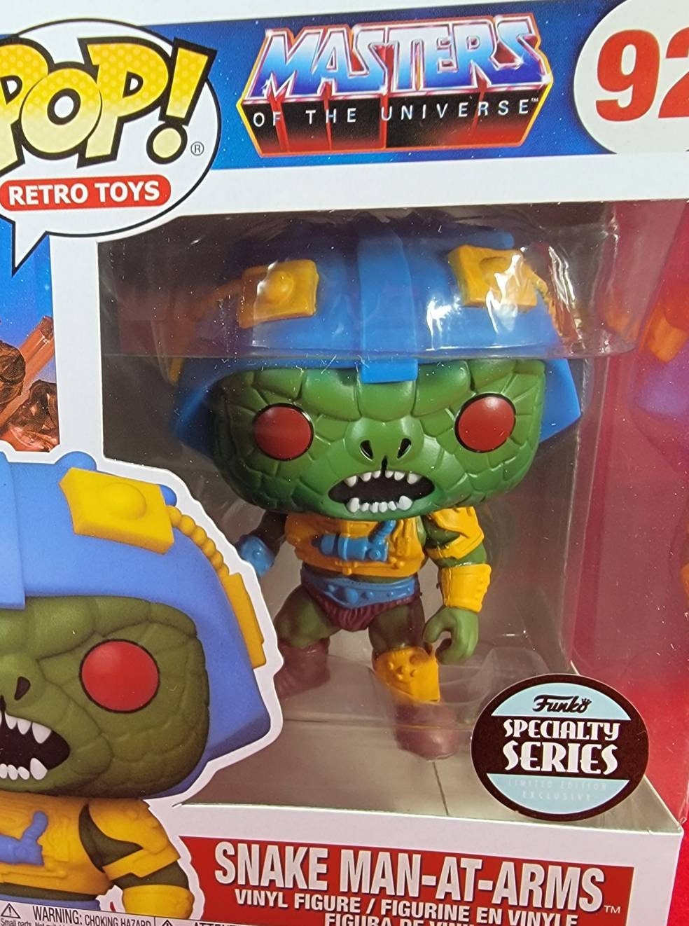 Snake man-at-arms specialty series # 92 funko (nib)