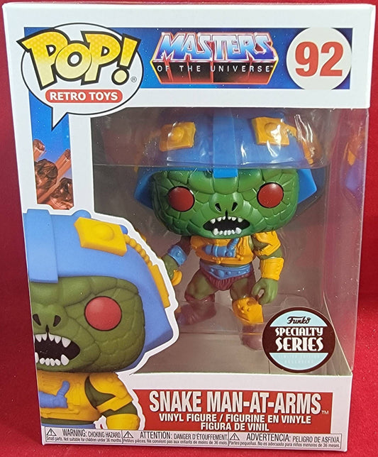Snake man-at-arms specialty series # 92 funko (nib)