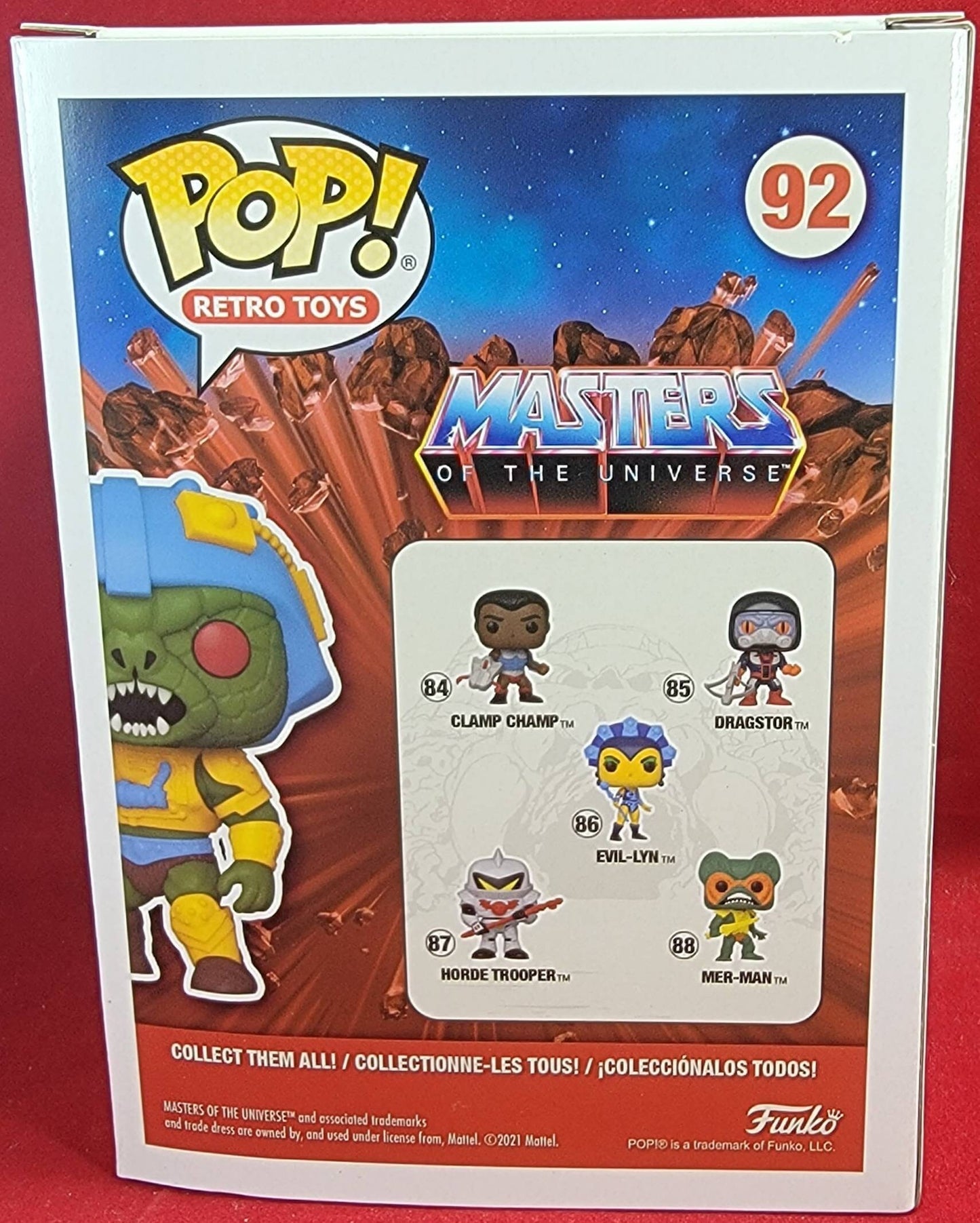 Snake man-at-arms specialty series # 92 funko (nib)