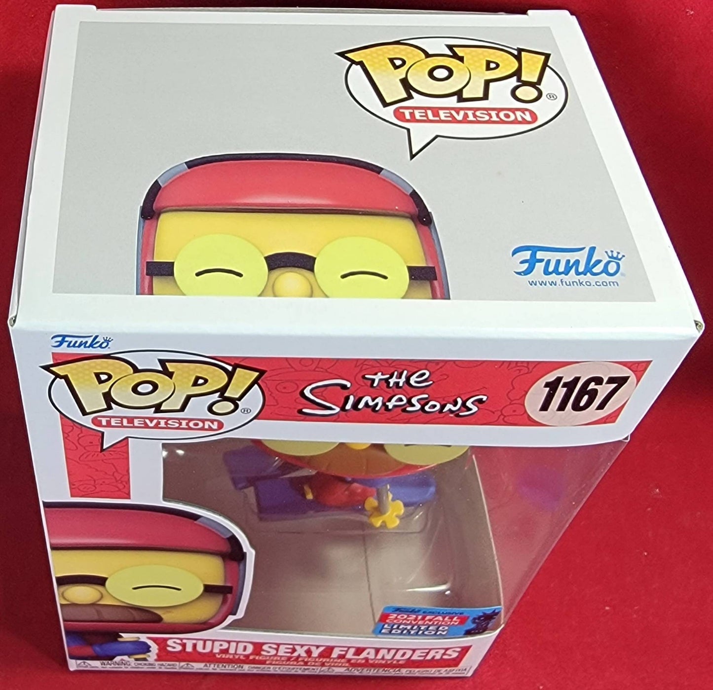 Super sexy flanders 2021 fall convention exclusive funko # 1167 (nib)