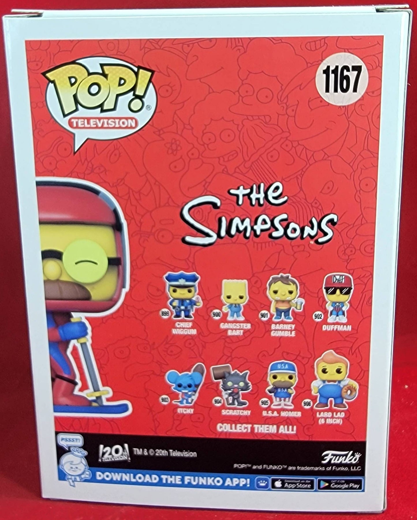 Super sexy flanders 2021 fall convention exclusive funko # 1167 (nib)