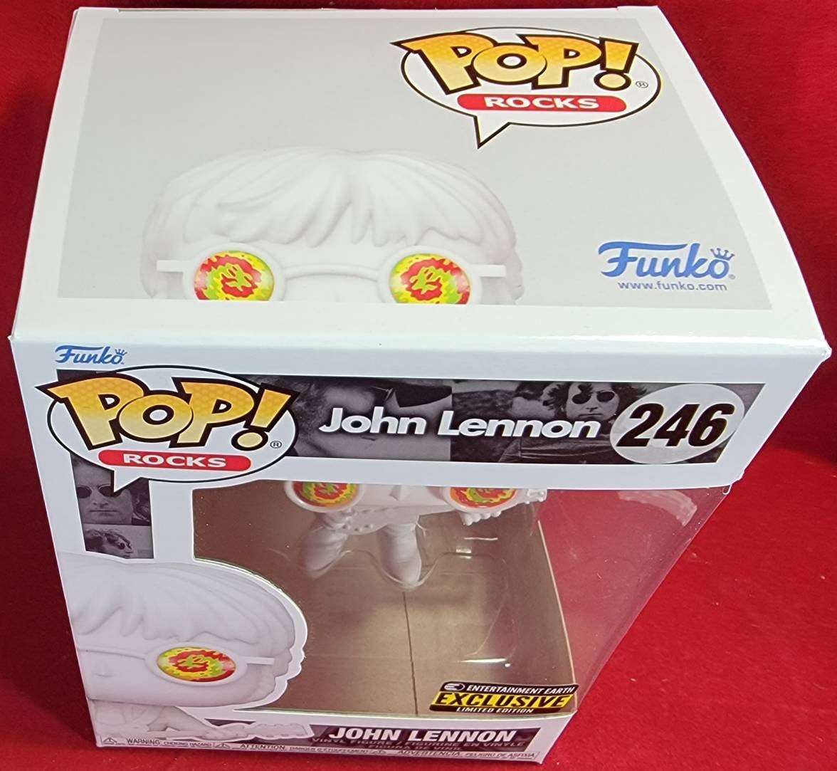 John Lennon entertainment earth exclusive funko # 246 (nib)