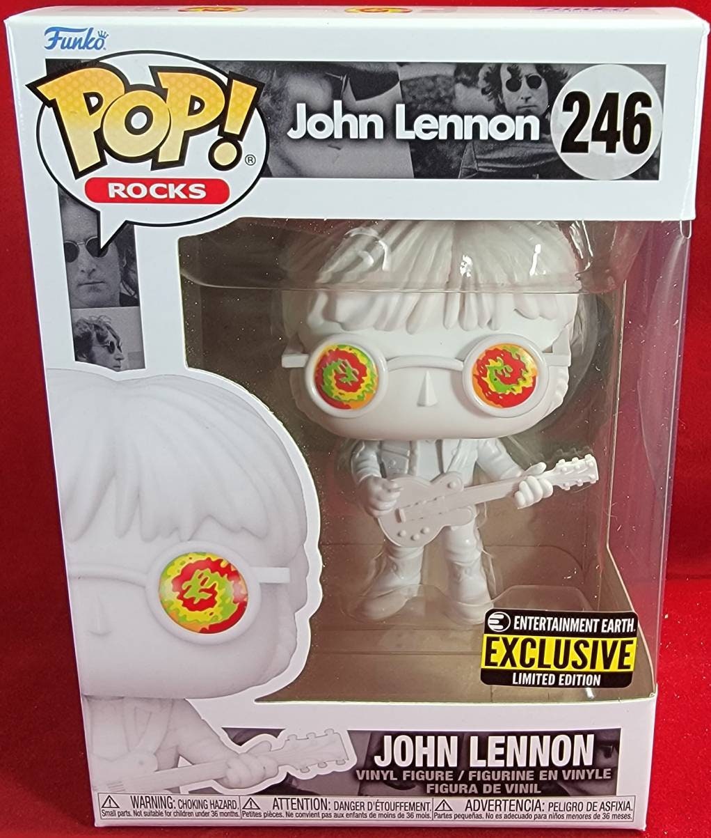 John Lennon entertainment earth exclusive funko # 246 (nib)