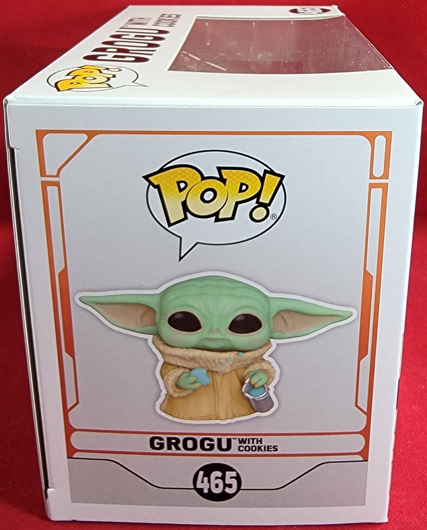 The grogu Mandolirian Funko # 465 Star Wars Pop