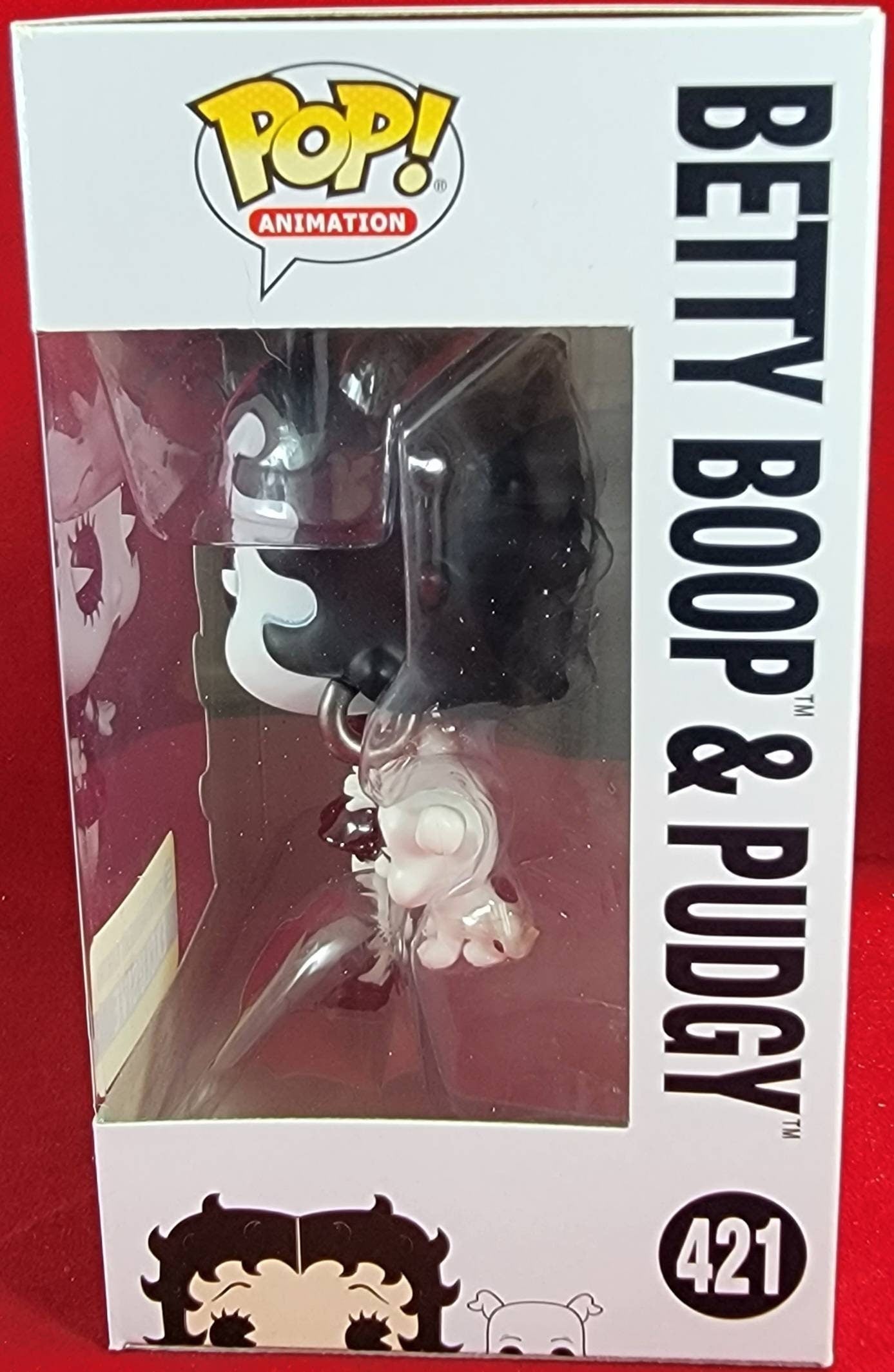 Betty Boop & Pudgy entertainment earth exclusive funko 421 (nib)