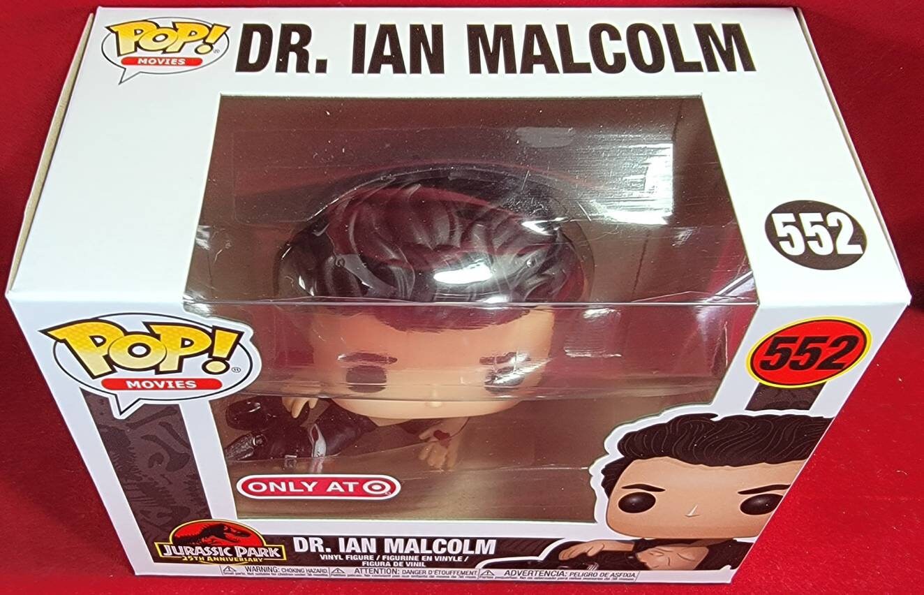 Dr. Ian malcolm target exclusive funko # 552 (nib)