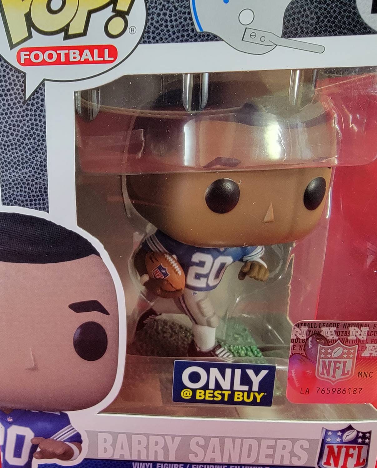Barry Sanders best buy exclusive funko # 166 (nib)