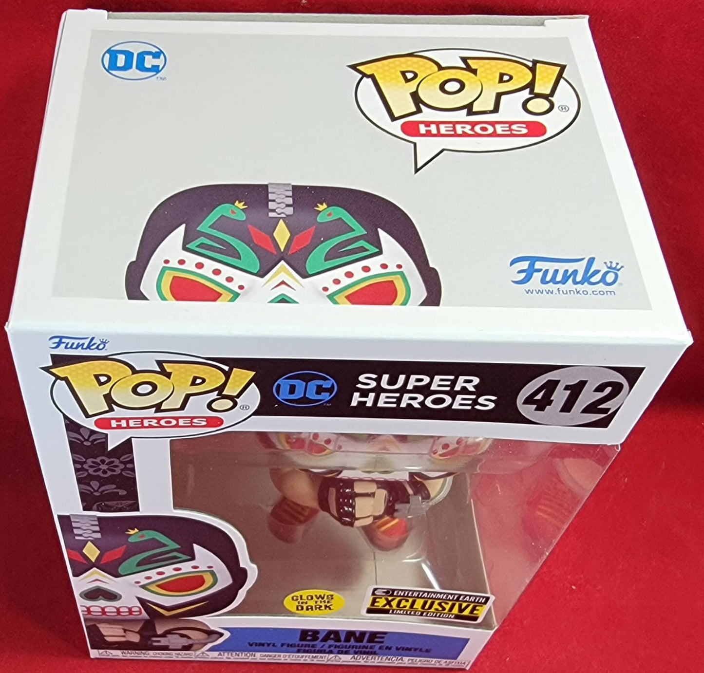 Bane entertainment earth exclusive funko # 412 (nib)
