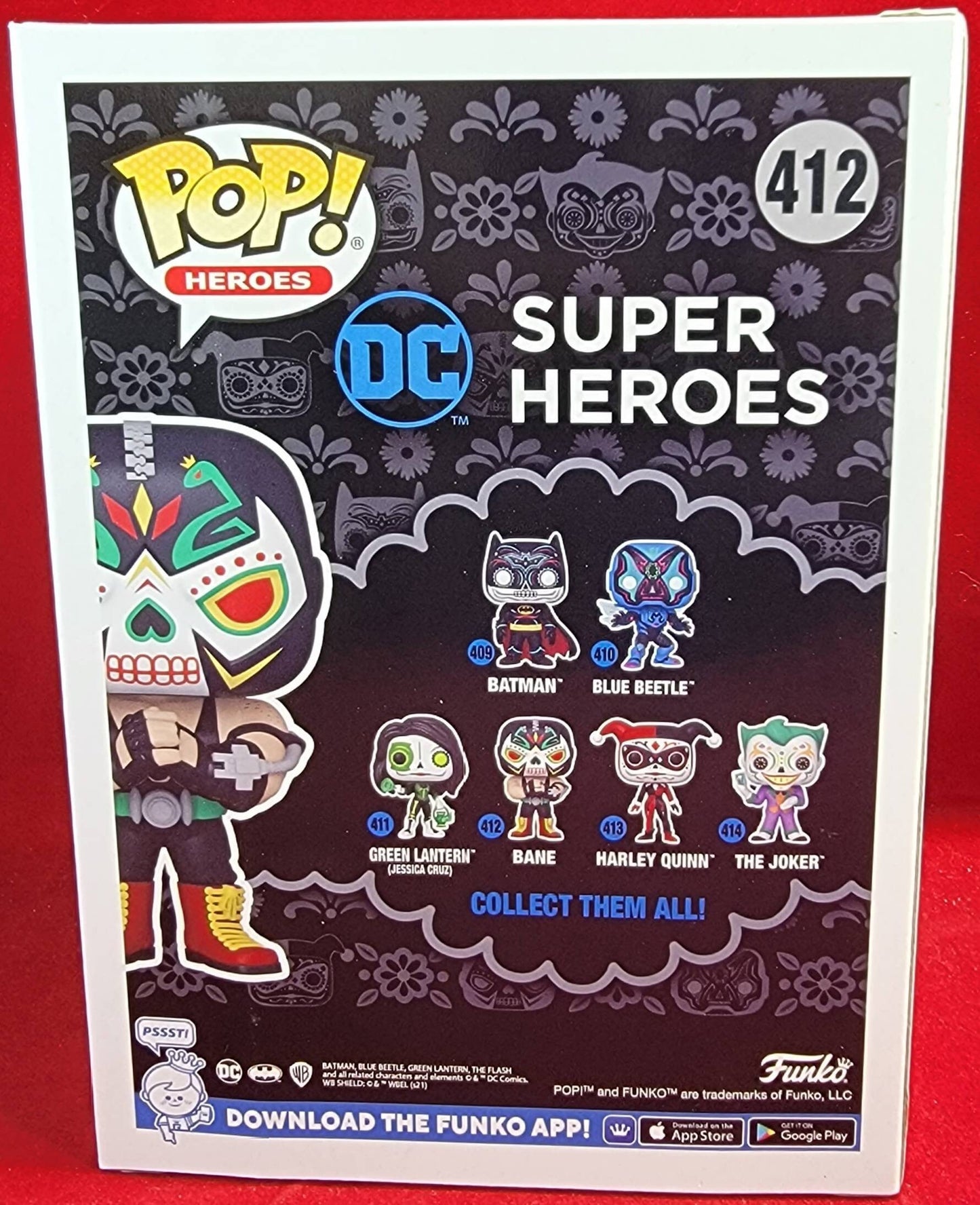 Bane entertainment earth exclusive funko # 412 (nib)
