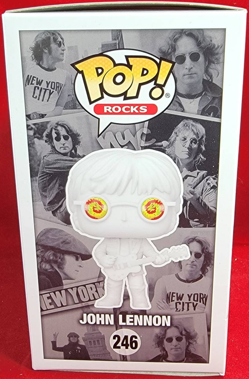 John Lennon entertainment earth exclusive funko # 246 (nib)