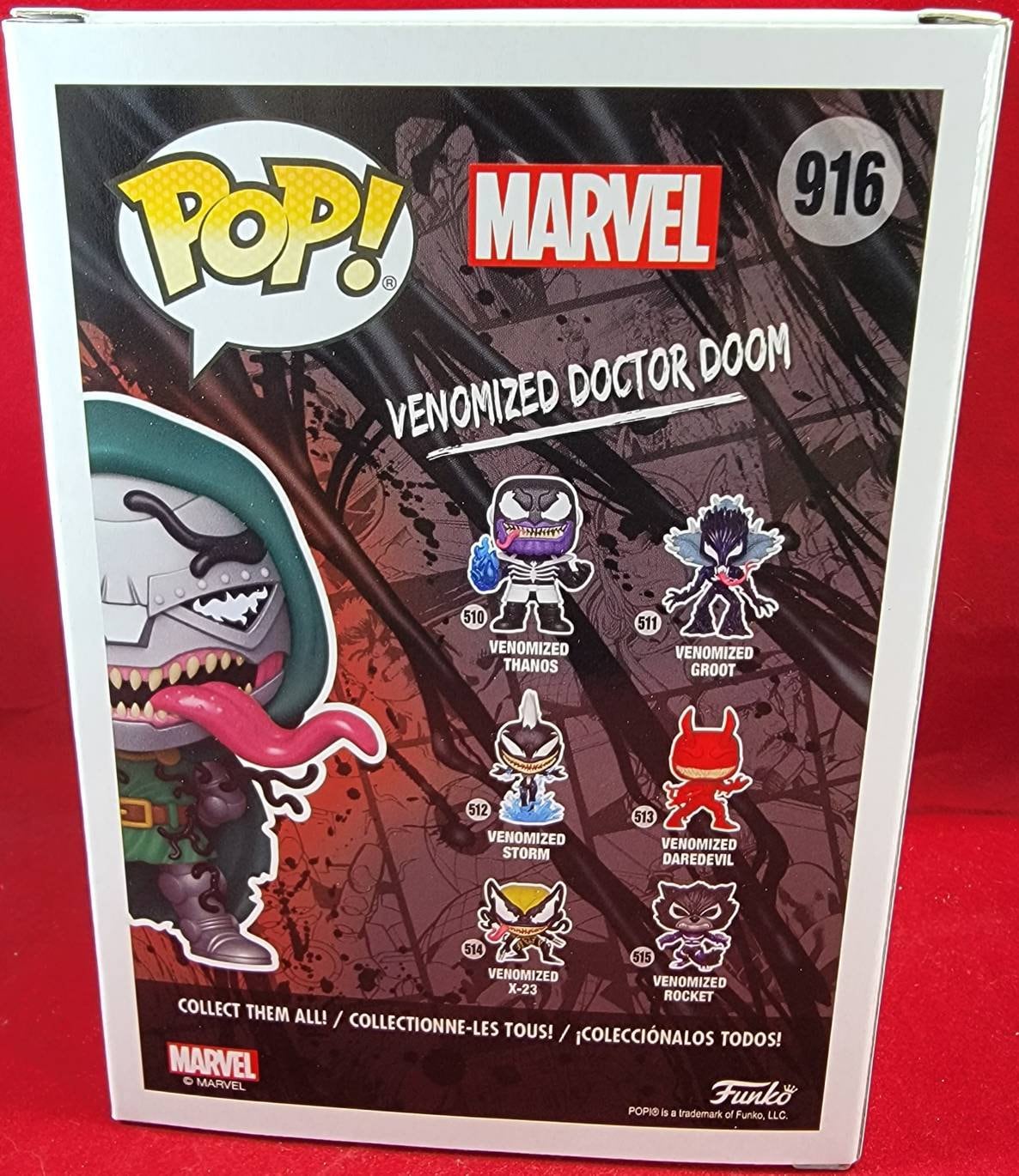 Venomized doctor doom fye exclusive funko # 916 (nib)