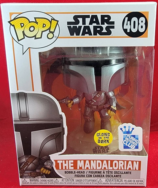 The Mandalorian fye exclusive funko # 408 (nib)