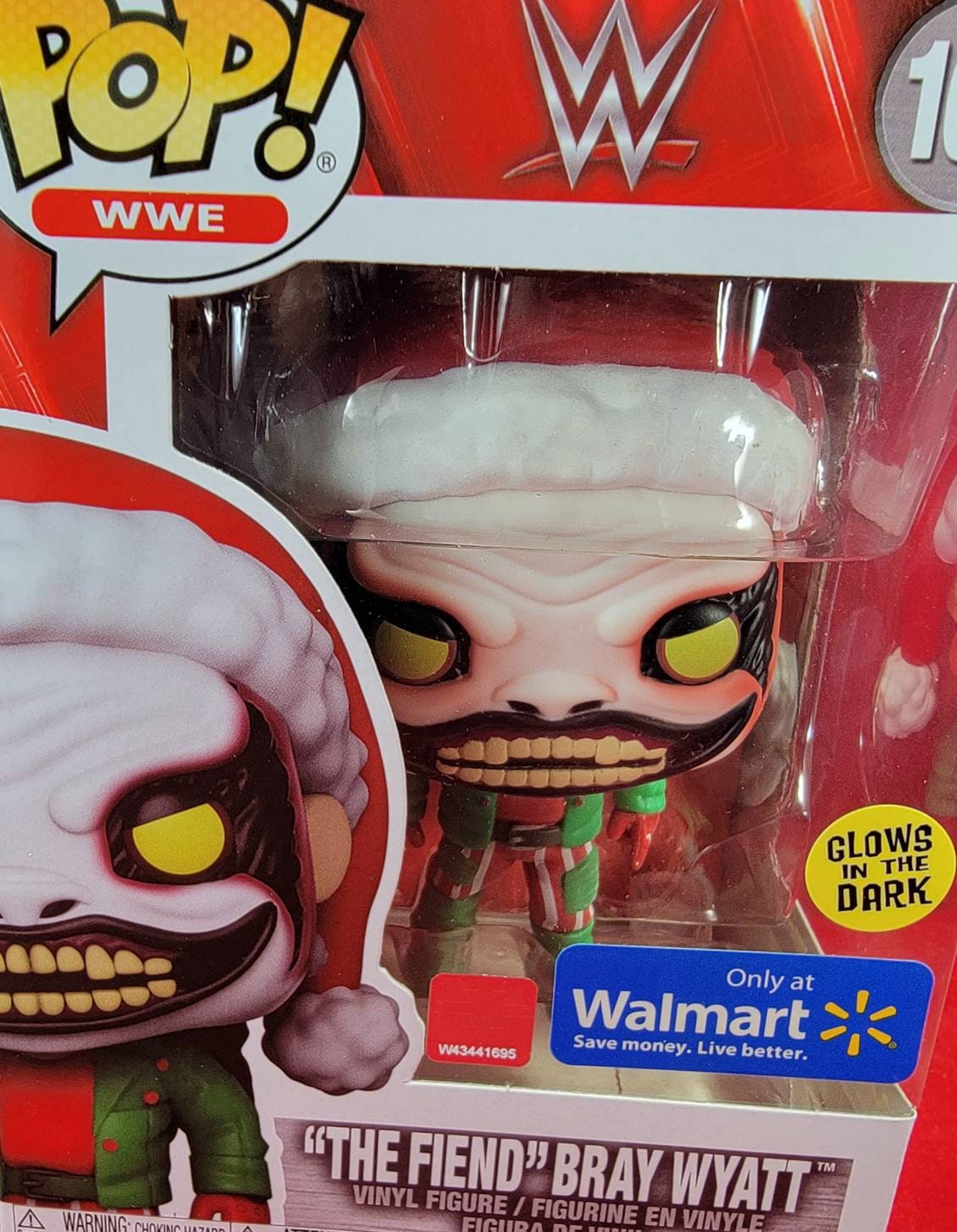 The fiend bray wyatt Wal-Mart exclusive funko # 100 (nib)