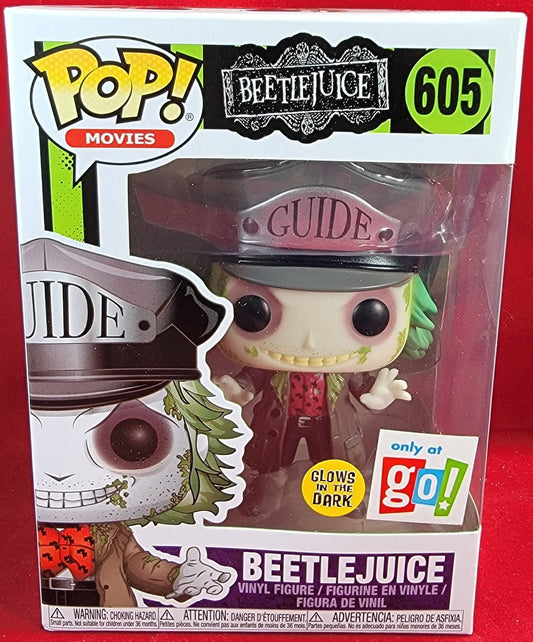Beetlejuice go exclusive funko # 605 (nib)