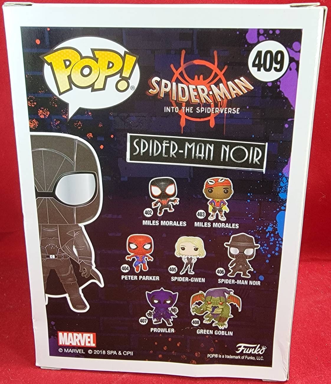 Spider-Man noir Walgreens exclusive # 409 funko (nib)